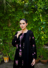 Marigold – Black Embroidered 3 Piece Suit