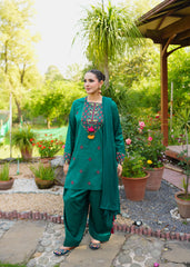 Bottle Green – Elegant 3 Piece Suit