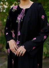 Marigold – Black Embroidered 3 Piece Suit