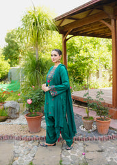 Bottle Green – Elegant 3 Piece Suit